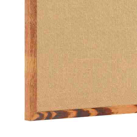 Flash Furniture Juno Rustic Wall Mount Linen Board w/Wood Push Pins, 20x30, Torched Brown HGWA-LINEN-20X30-BRN-GG